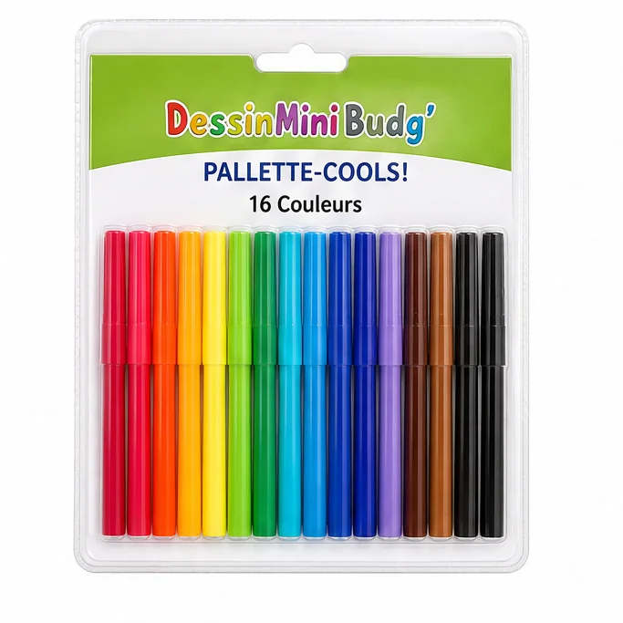 PALLETTE-COOLS! 16 Couleurs